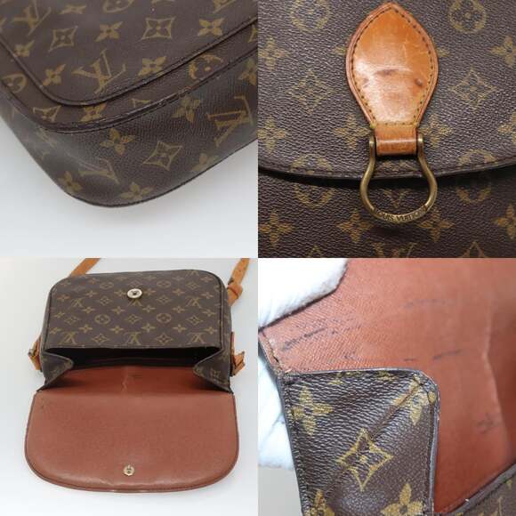 LOUIS VUITTON Monogram Saint Cloud GM Shoulder Bag M51242 - Picture 11 of 13